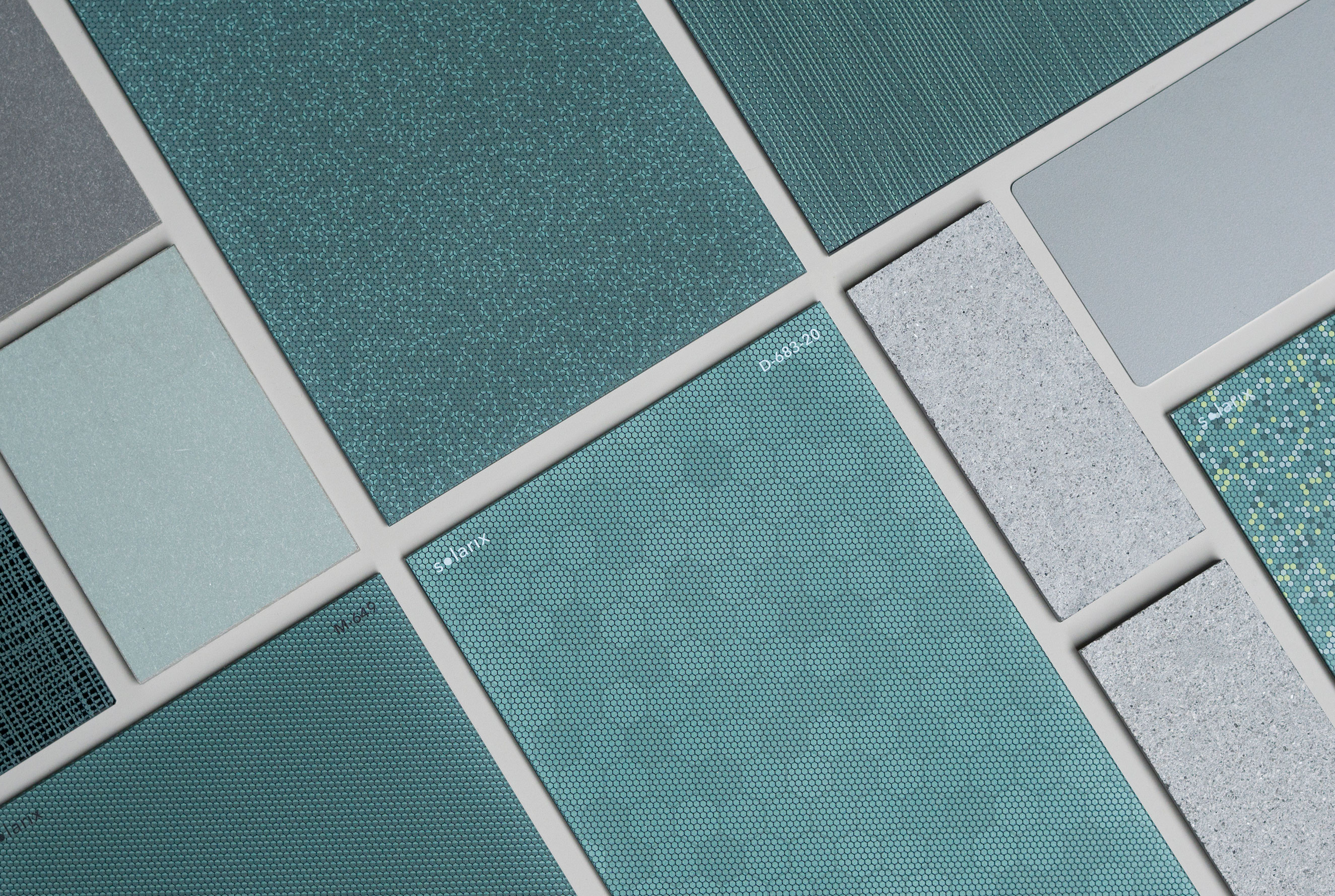 Moss green colored solar panel L-666 | Solarix | Solarix
